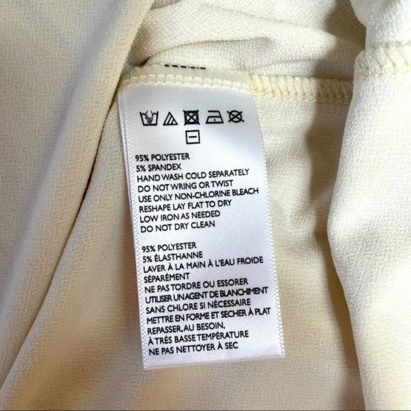 COPY - UO CREAM FLUTTER SLEEVE BABY~DOLL TOP SZ:s/m nwt - Picture 8 of 8